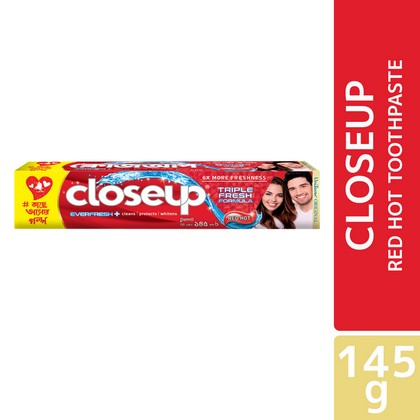 Closeup Toothpaste Red Hot 38g